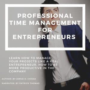 Professional Time Management for Entrepreneurs audiobook cover